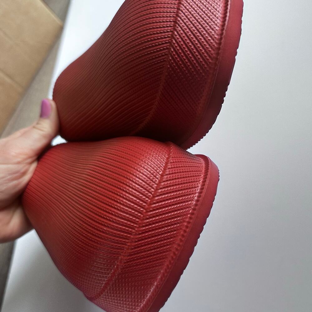 Cloud Slides Orthopedic Cushion Slippers Red Size 40-41 New - Picture 8 of 9